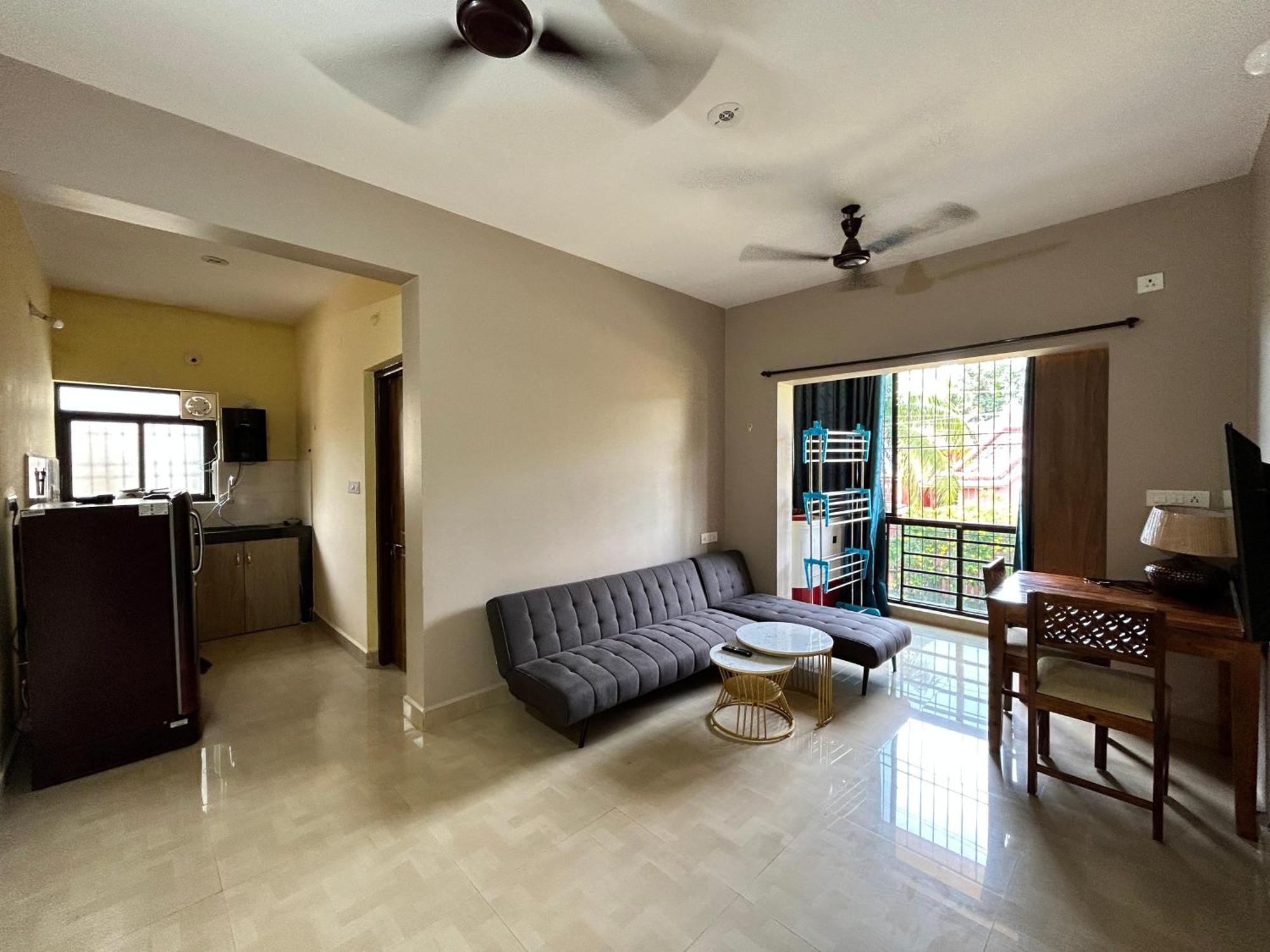 1Bhk Studio Apartment North Goa Мапуса Экстерьер фото